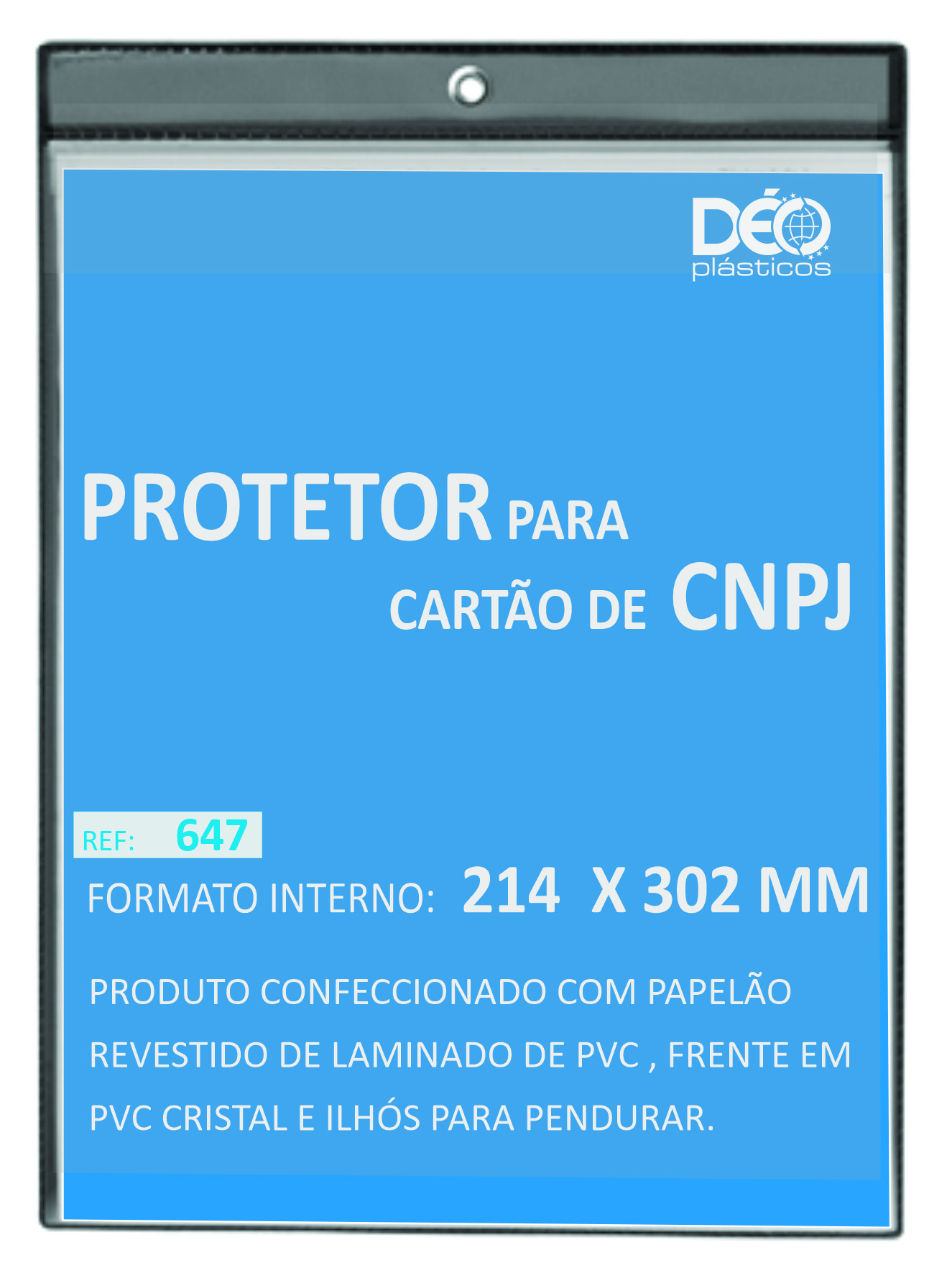 PORTA ALVARÁ VERTICAL EM QUADRO A4 CNPJ -...