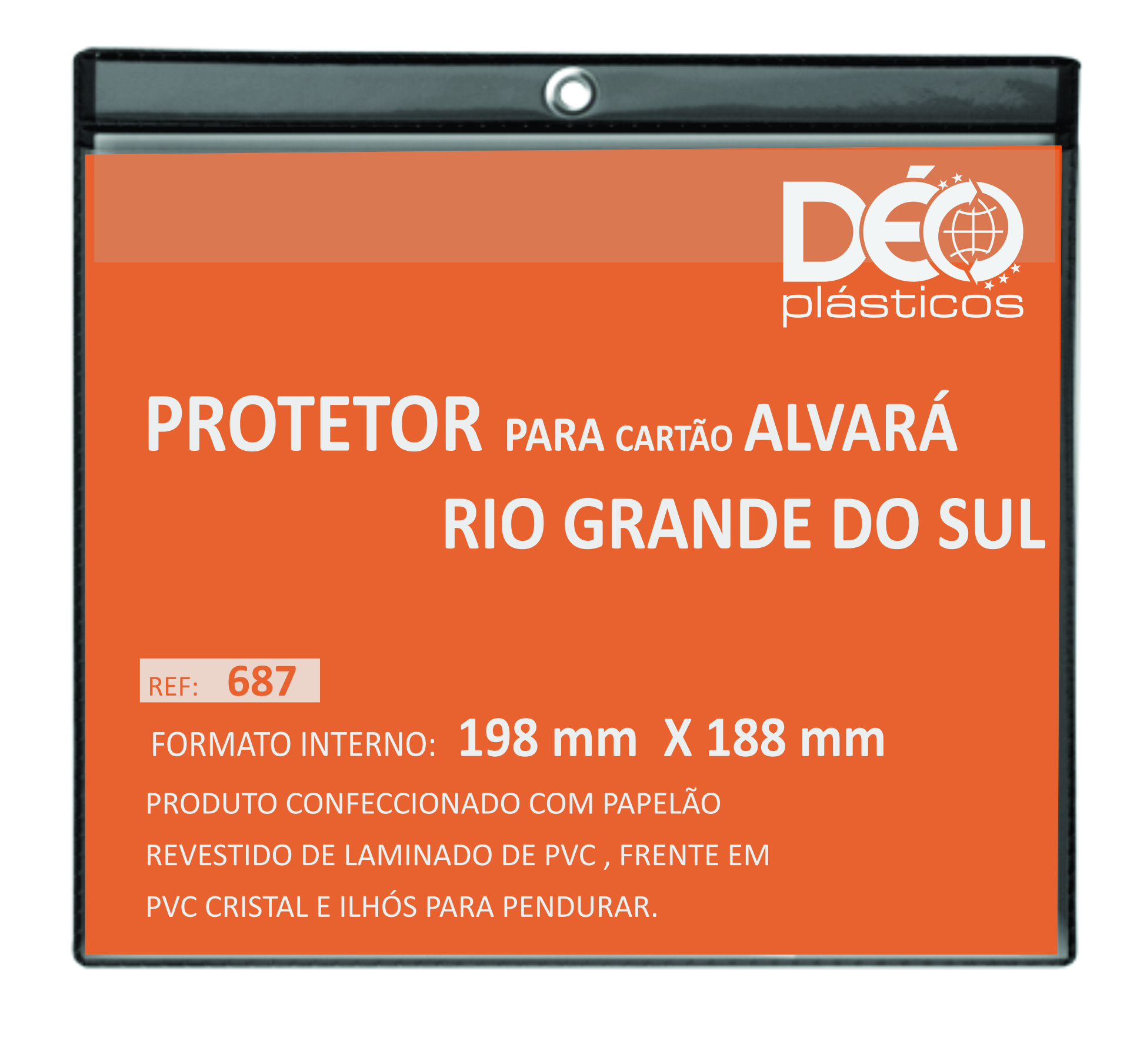 Ref 687PTO Protetores em Quadro para Alva...