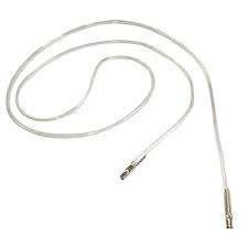 Cordão Transparente de 80 cm C/ Ponteira ...