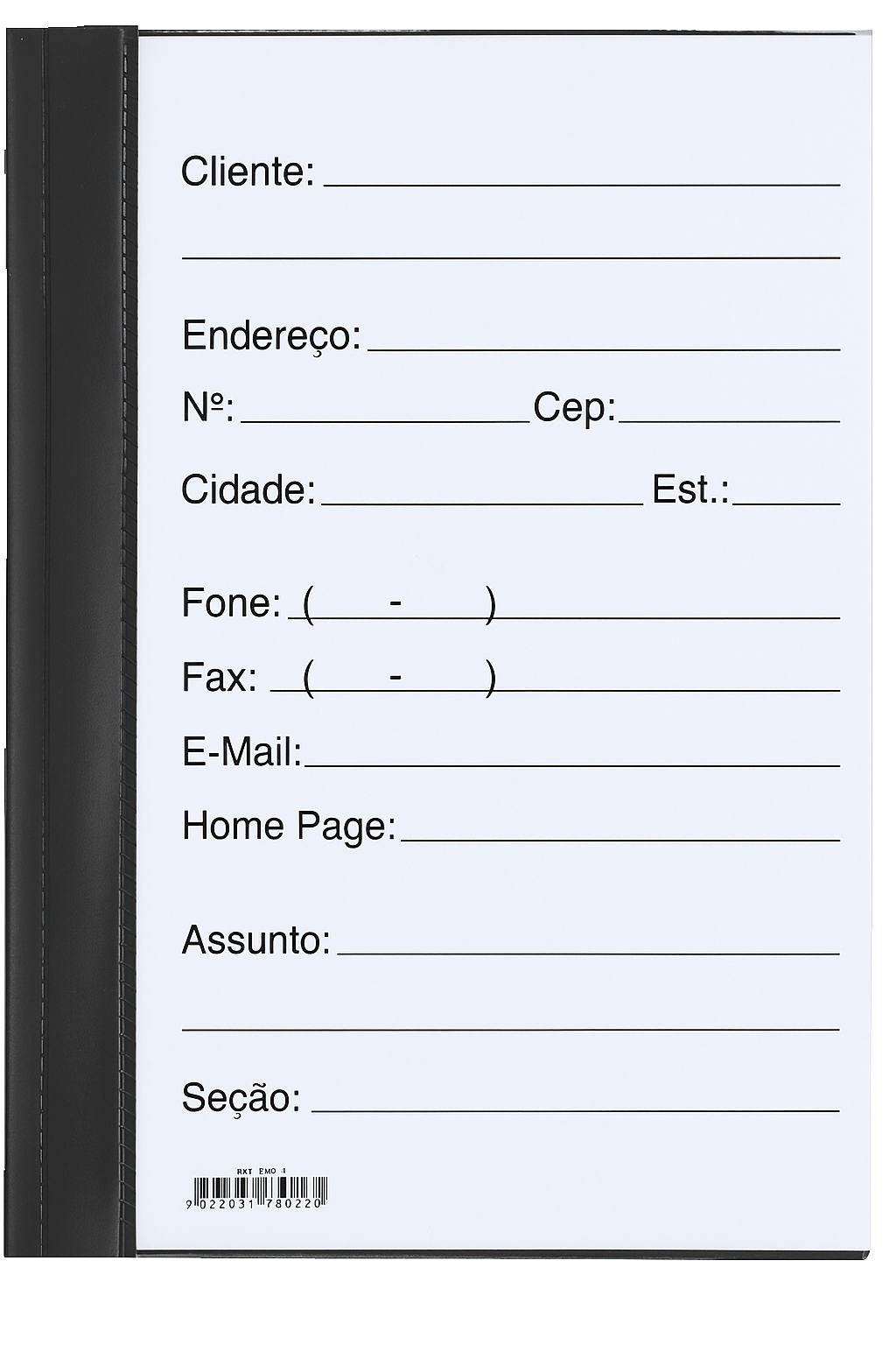 Pasta Plástica Para Orçamento / Processo,...
