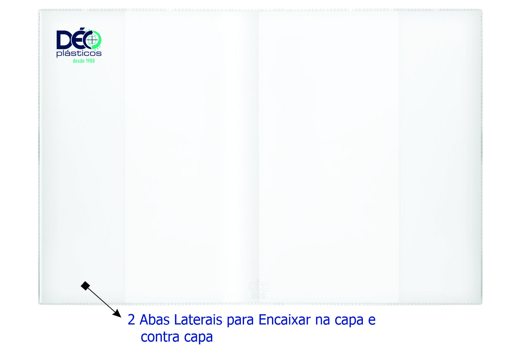 Ref 605TRS Capa para Caderno Brochurão Ca...