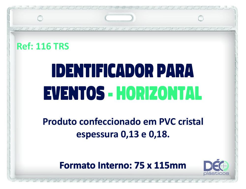 Identificador Horizontal Para Eventos Sem...